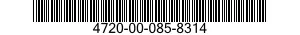4720-00-085-8314  4720000858314 000858314