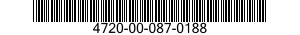 4720-00-087-0188  4720000870188 000870188