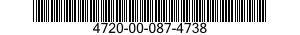 4720-00-087-4738  4720000874738 000874738