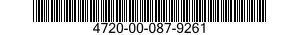 4720-00-087-9261  4720000879261 000879261