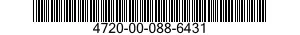 4720-00-088-6431  4720000886431 000886431