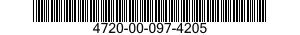 4720-00-097-4205  4720000974205 000974205