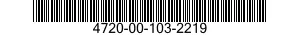 4720-00-103-2219  4720001032219 001032219