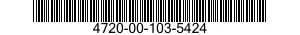 4720-00-103-5424  4720001035424 001035424