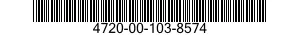 4720-00-103-8574 HOSE ASSEMBLY,NONMETALLIC 4720001038574 001038574