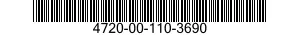 4720-00-110-3690 HOSE,NONMETALLIC 4720001103690 001103690