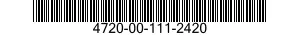 4720-00-111-2420  4720001112420 001112420