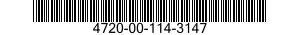 4720-00-114-3147  4720001143147 001143147