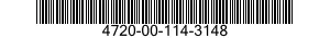 4720-00-114-3148  4720001143148 001143148