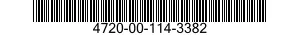 4720-00-114-3382  4720001143382 001143382
