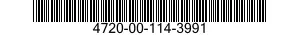 4720-00-114-3991  4720001143991 001143991