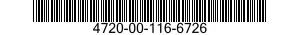4720-00-116-6726  4720001166726 001166726