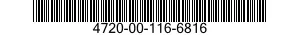4720-00-116-6816  4720001166816 001166816