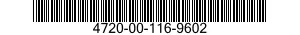 4720-00-116-9602 HOSE,PREFORMED 4720001169602 001169602