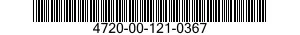 4720-00-121-0367  4720001210367 001210367