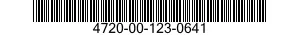 4720-00-123-0641  4720001230641 001230641