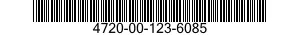 4720-00-123-6085  4720001236085 001236085