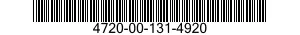 4720-00-131-4920  4720001314920 001314920