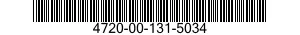 4720-00-131-5034 HOSE,PREFORMED 4720001315034 001315034