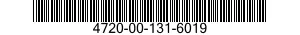 4720-00-131-6019  4720001316019 001316019