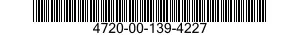 4720-00-139-4227  4720001394227 001394227