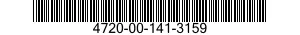 4720-00-141-3159  4720001413159 001413159