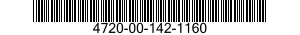 4720-00-142-1160  4720001421160 001421160