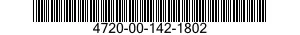 4720-00-142-1802  4720001421802 001421802