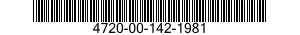 4720-00-142-1981  4720001421981 001421981