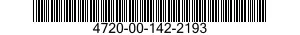 4720-00-142-2193  4720001422193 001422193
