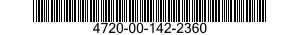4720-00-142-2360  4720001422360 001422360