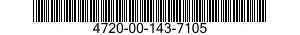 4720-00-143-7105  4720001437105 001437105