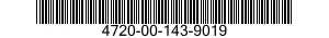 4720-00-143-9019  4720001439019 001439019