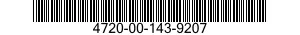 4720-00-143-9207  4720001439207 001439207