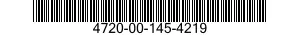 4720-00-145-4219  4720001454219 001454219