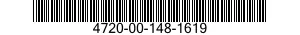 4720-00-148-1619  4720001481619 001481619