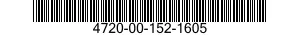 4720-00-152-1605  4720001521605 001521605