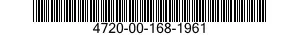 4720-00-168-1961  4720001681961 001681961
