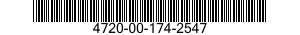 4720-00-174-2547  4720001742547 001742547