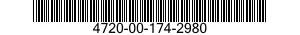 4720-00-174-2980  4720001742980 001742980