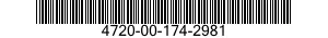 4720-00-174-2981  4720001742981 001742981
