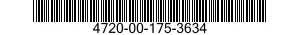 4720-00-175-3634 HOSE ASSEMBLY,NONMETALLIC 4720001753634 001753634