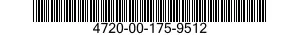 4720-00-175-9512  4720001759512 001759512