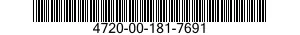 4720-00-181-7691  4720001817691 001817691