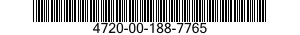 4720-00-188-7765  4720001887765 001887765