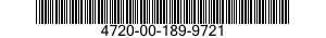 4720-00-189-9721  4720001899721 001899721