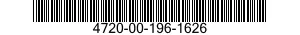4720-00-196-1626  4720001961626 001961626
