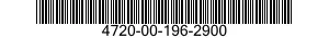 4720-00-196-2900  4720001962900 001962900