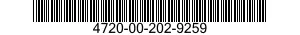 4720-00-202-9259  4720002029259 002029259