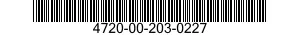 4720-00-203-0227  4720002030227 002030227
